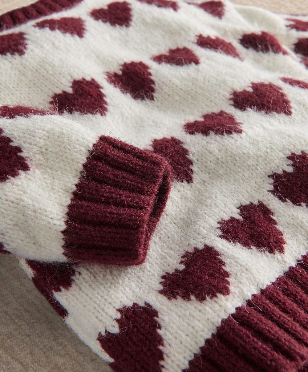 Mamas &amp; Papas Heart Jumper