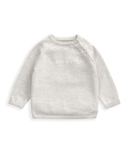 Mamas & Papas Hello World Knit Set (2 Piece) - White