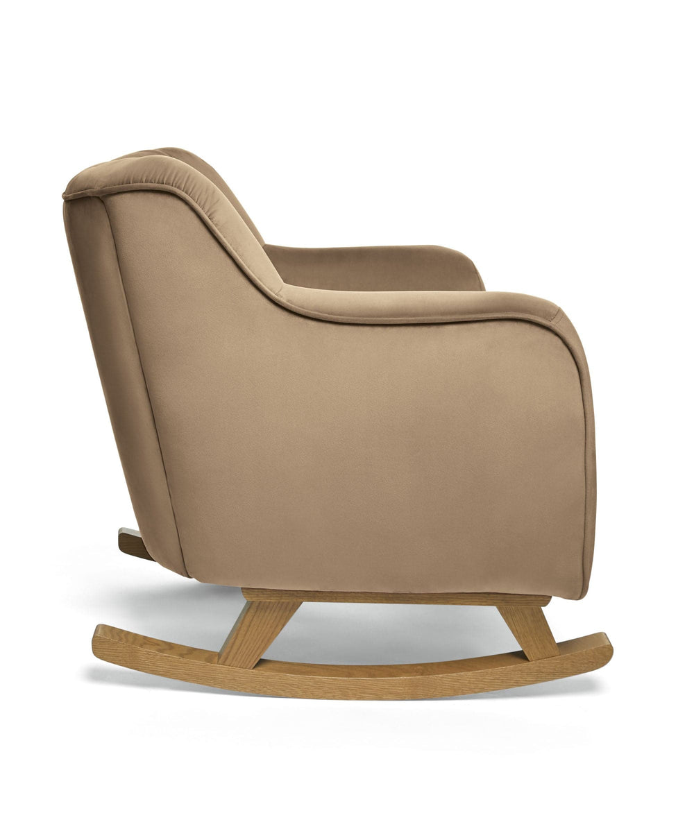 Mamas &amp; Papas Hilson Nursing Chair - Mocha Velvet