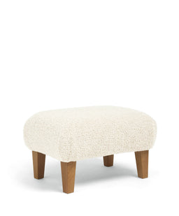 Mamas & Papas Hilston Nursing Chair & Footstool Set - Snow Teddy