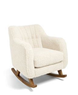 Mamas & Papas Hilston Nursing Chair & Footstool Set - Snow Teddy