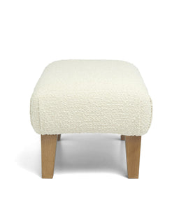 Mamas & Papas Hilston Nursing Chair Set in Chenille Boucle - Oyster