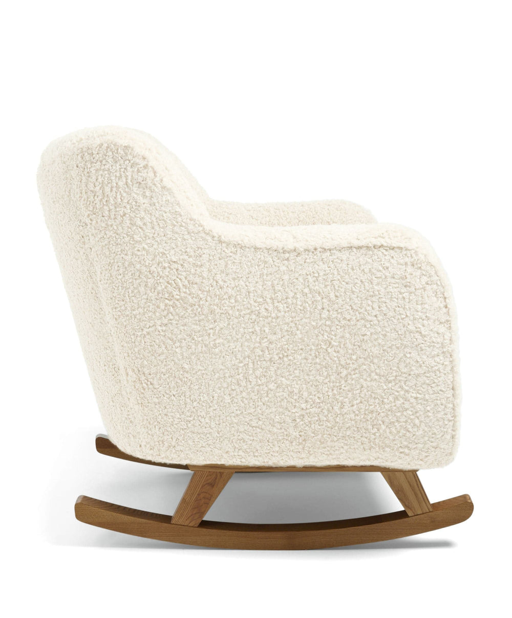Mamas &amp; Papas Hilston Nursing Chair - Snow Teddy