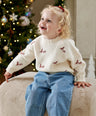 Mamas & Papas Ho Ho Ho Detail Knit Jumper