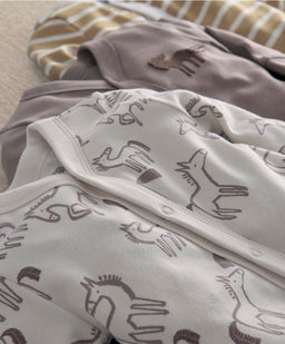 Mamas & Papas Hobby Horse Sleepsuits (Pack of 3)