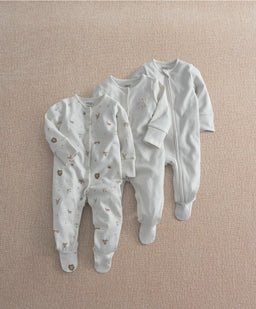 Mamas & Papas Horoscope Sleepsuits (Pack of 3)