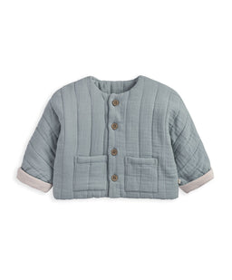 Mamas & Papas Jackets & Coats Blue Quilted Jacket
