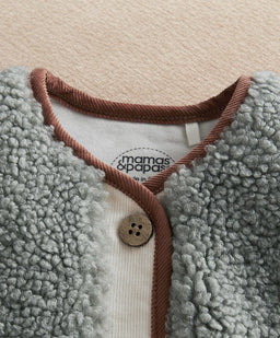 Mamas & Papas Jackets & Coats Borg Gilet