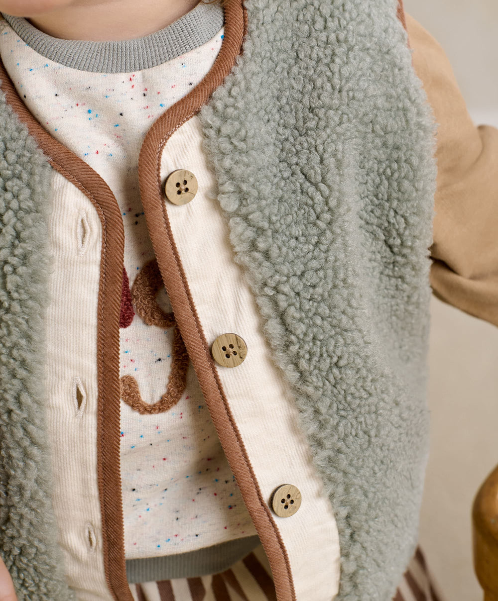 Mamas &amp; Papas Jackets &amp; Coats Borg Gilet
