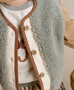 Mamas & Papas Jackets & Coats Borg Gilet