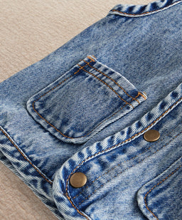 Mamas & Papas Jackets & Coats Denim Gilet