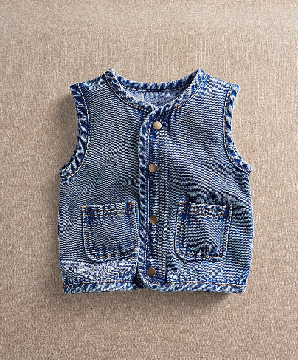 Mamas &amp; Papas Jackets &amp; Coats Denim Gilet