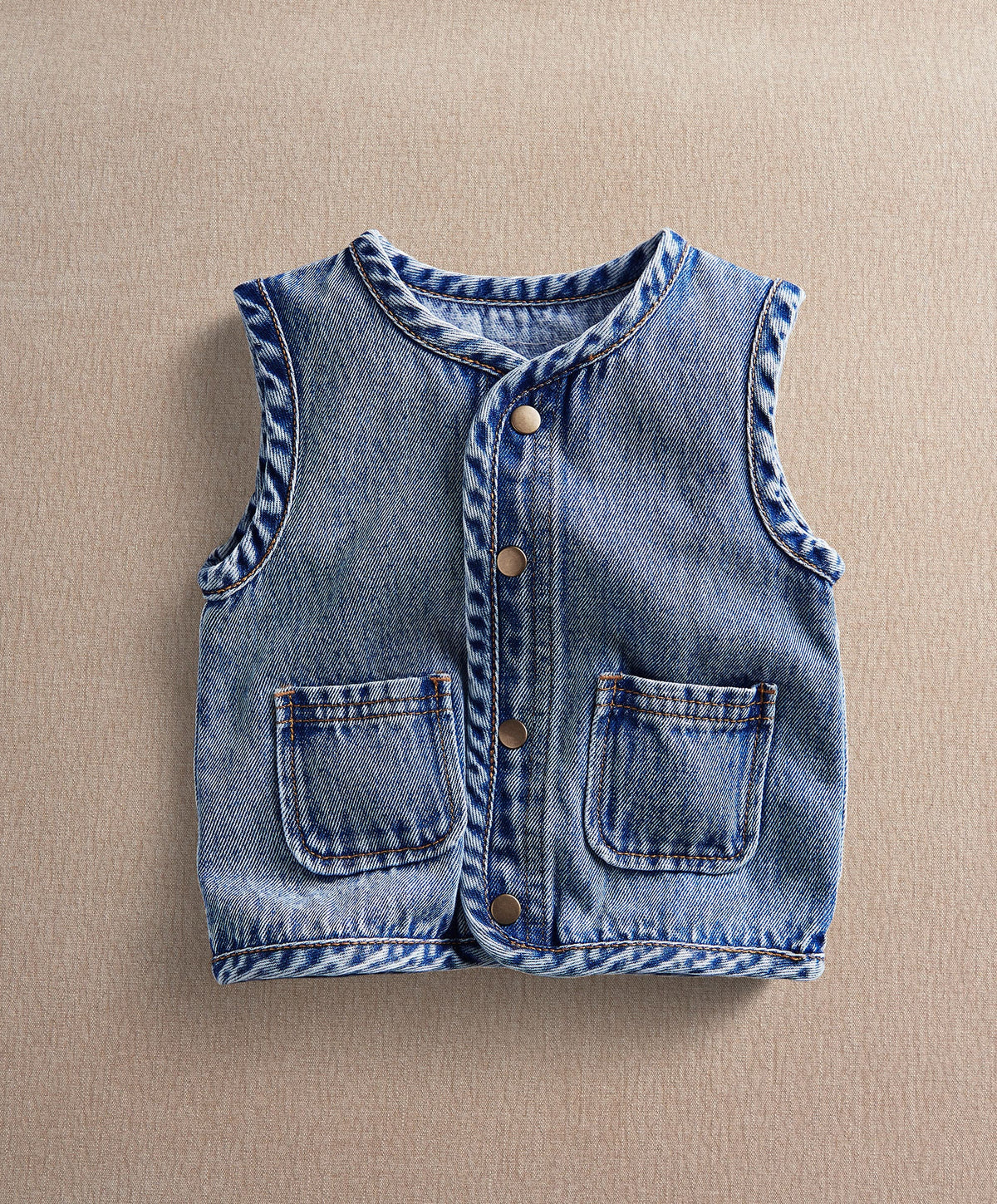 Mamas & Papas Jackets & Coats Denim Gilet