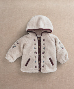 Mamas & Papas Jackets & Coats Embroidered Borg Jacket