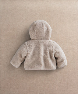 Mamas & Papas Jackets & Coats Hooded Borg Jacket