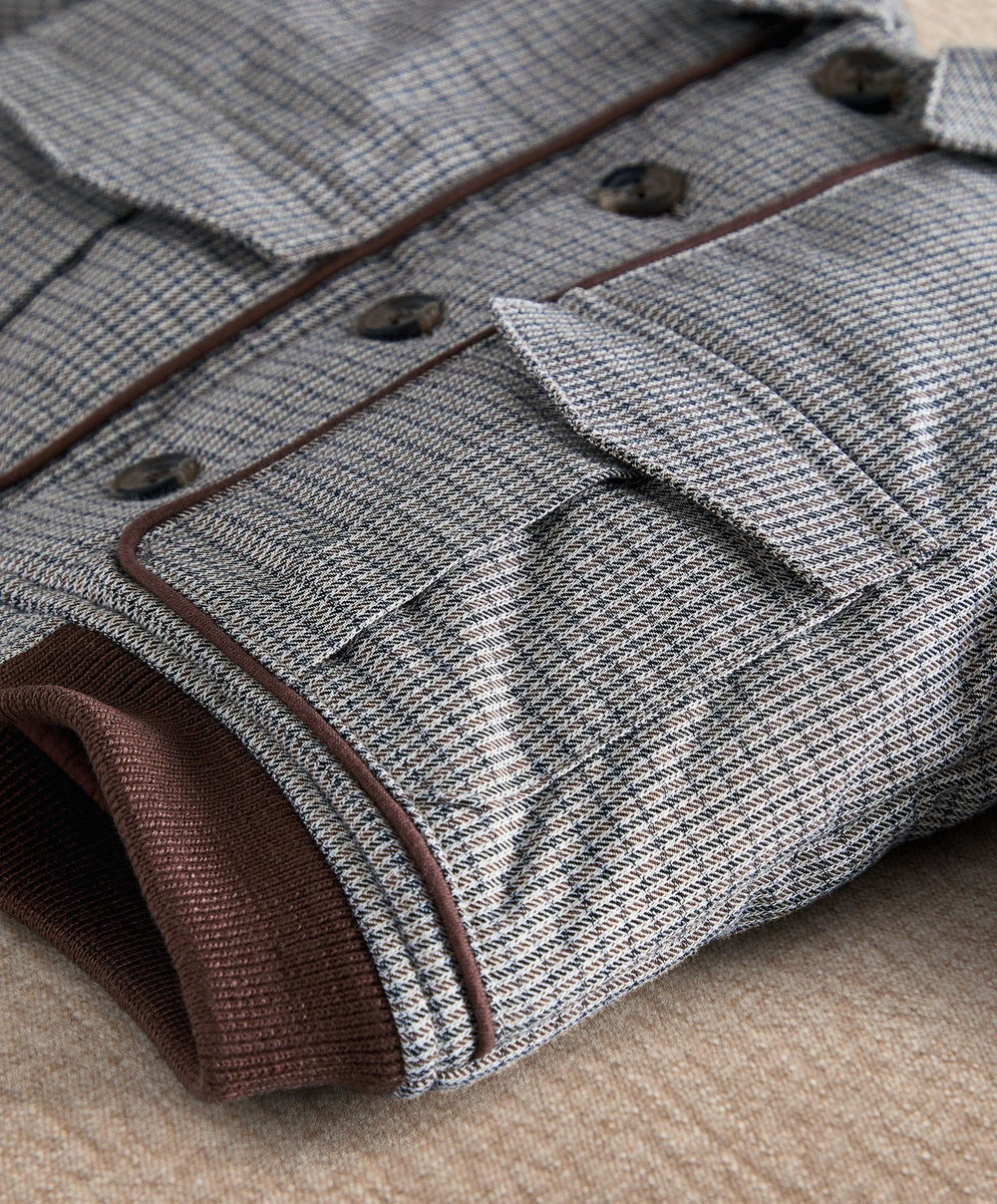 Mamas &amp; Papas Jackets &amp; Coats Houndstooth Bomber Jacket