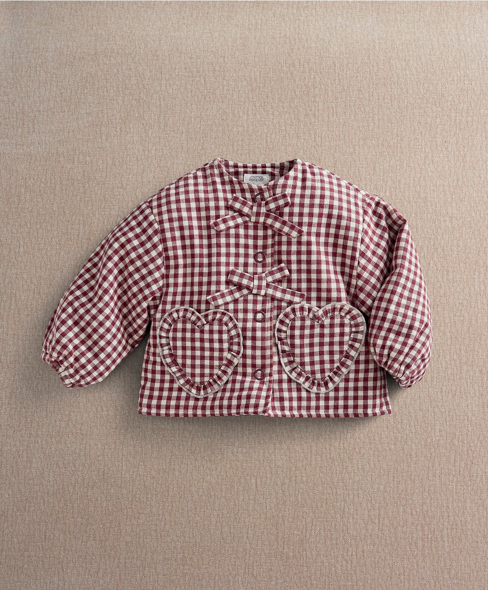 Mamas &amp; Papas Jackets &amp; Coats Red Gingham Jacket