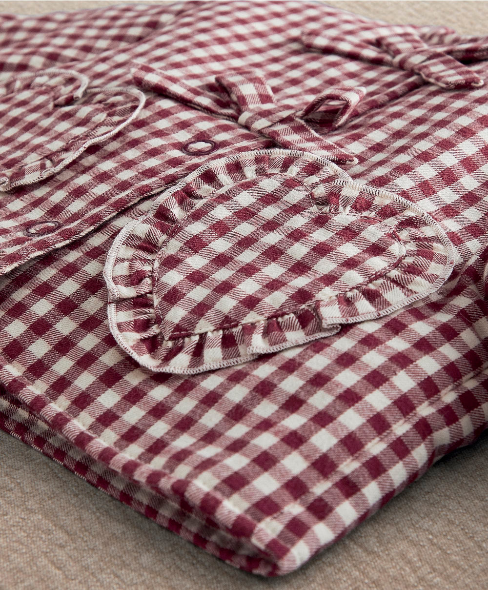 Mamas &amp; Papas Jackets &amp; Coats Red Gingham Jacket