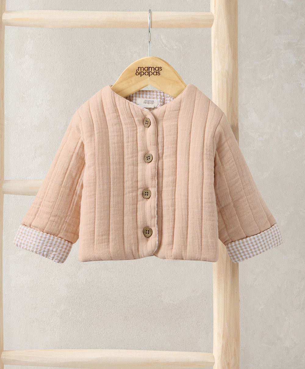 Mamas &amp; Papas Jackets &amp; Coats Reversible Quilted Jacket