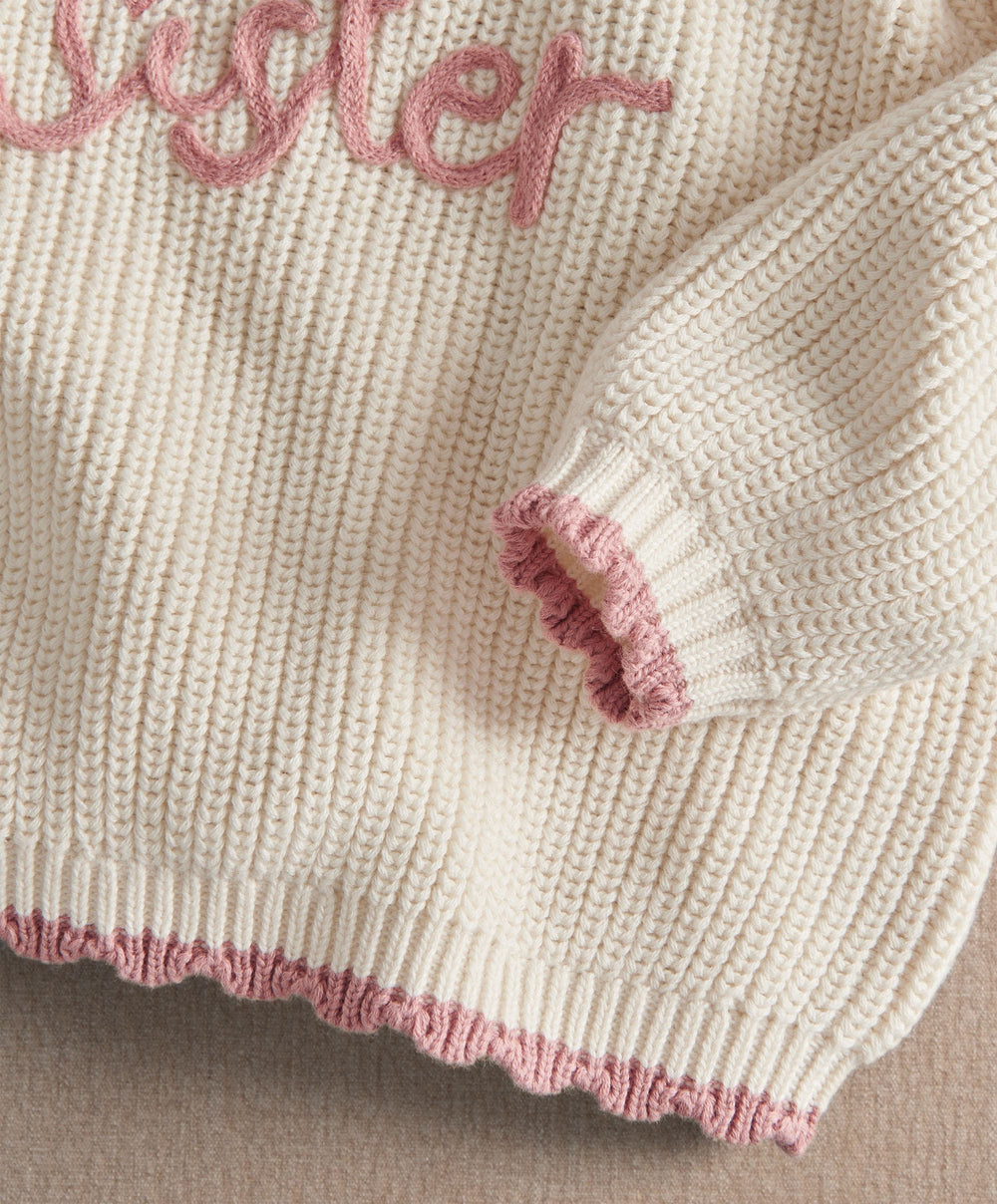 Mamas &amp; Papas Jumpers &amp; Knitwear Big Sister Knitted Jumper