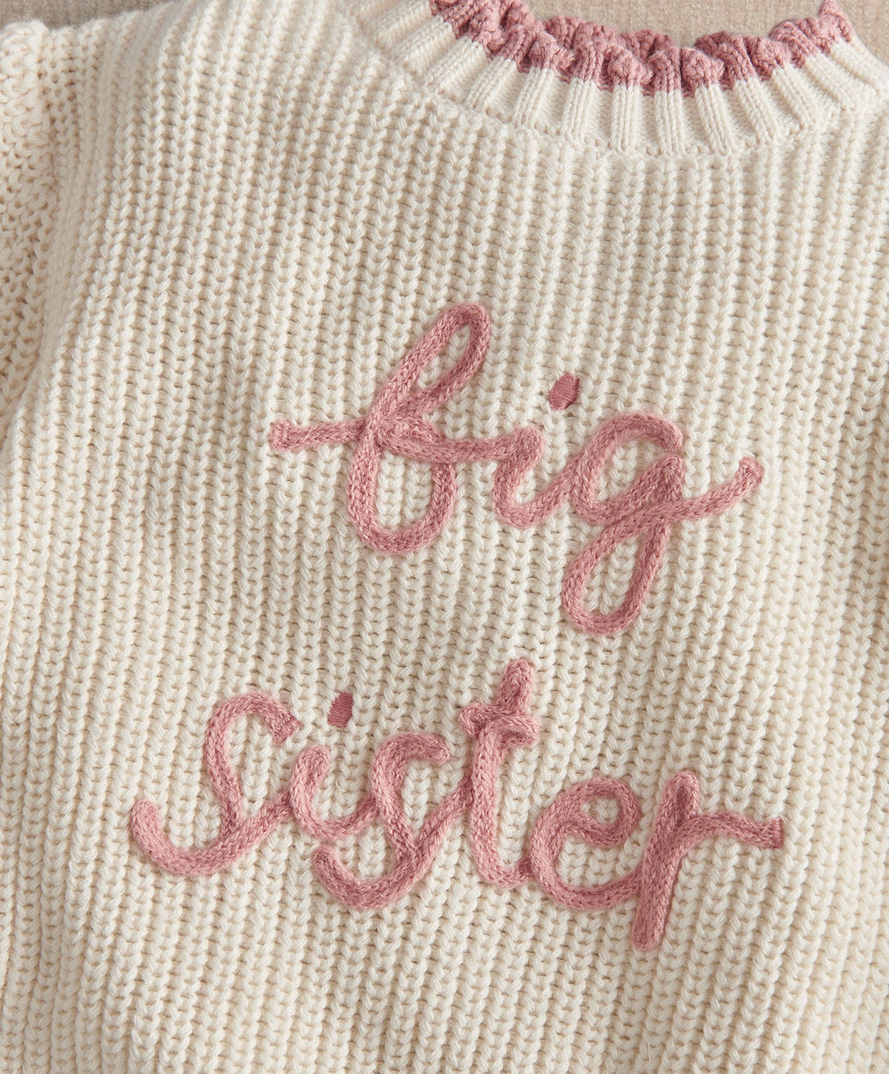 Mamas &amp; Papas Jumpers &amp; Knitwear Big Sister Knitted Jumper