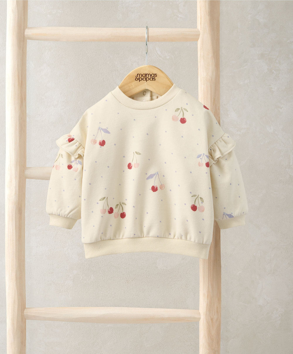 Mamas &amp; Papas Jumpers &amp; Knitwear Cherry Sweatshirt