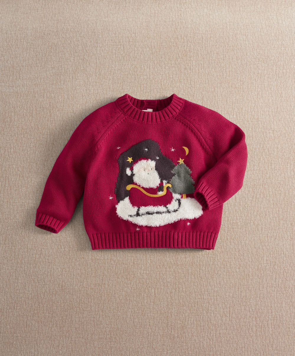 Mamas &amp; Papas Jumpers &amp; Knitwear Christmas Santa Knitted Jumper