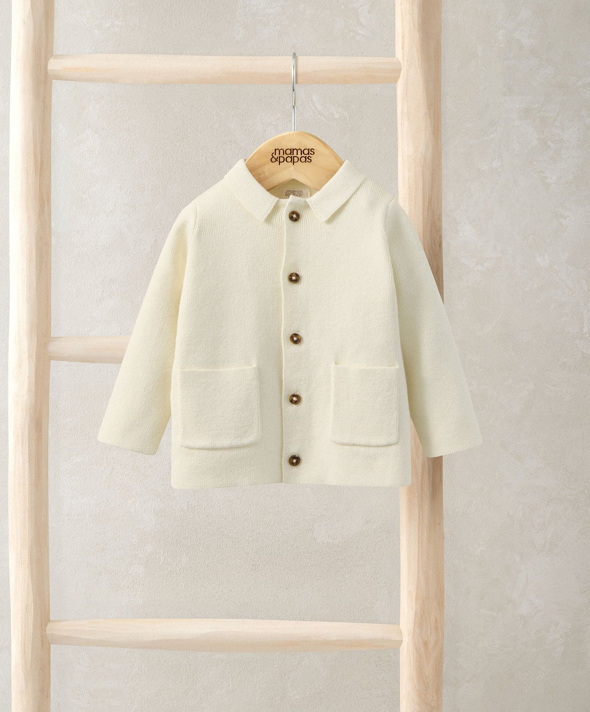 Mamas & Papas Jumpers & Knitwear Collared Knitted Cardigan