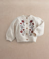 Mamas & Papas Jumpers & Knitwear Embroidered Flower Cardigan