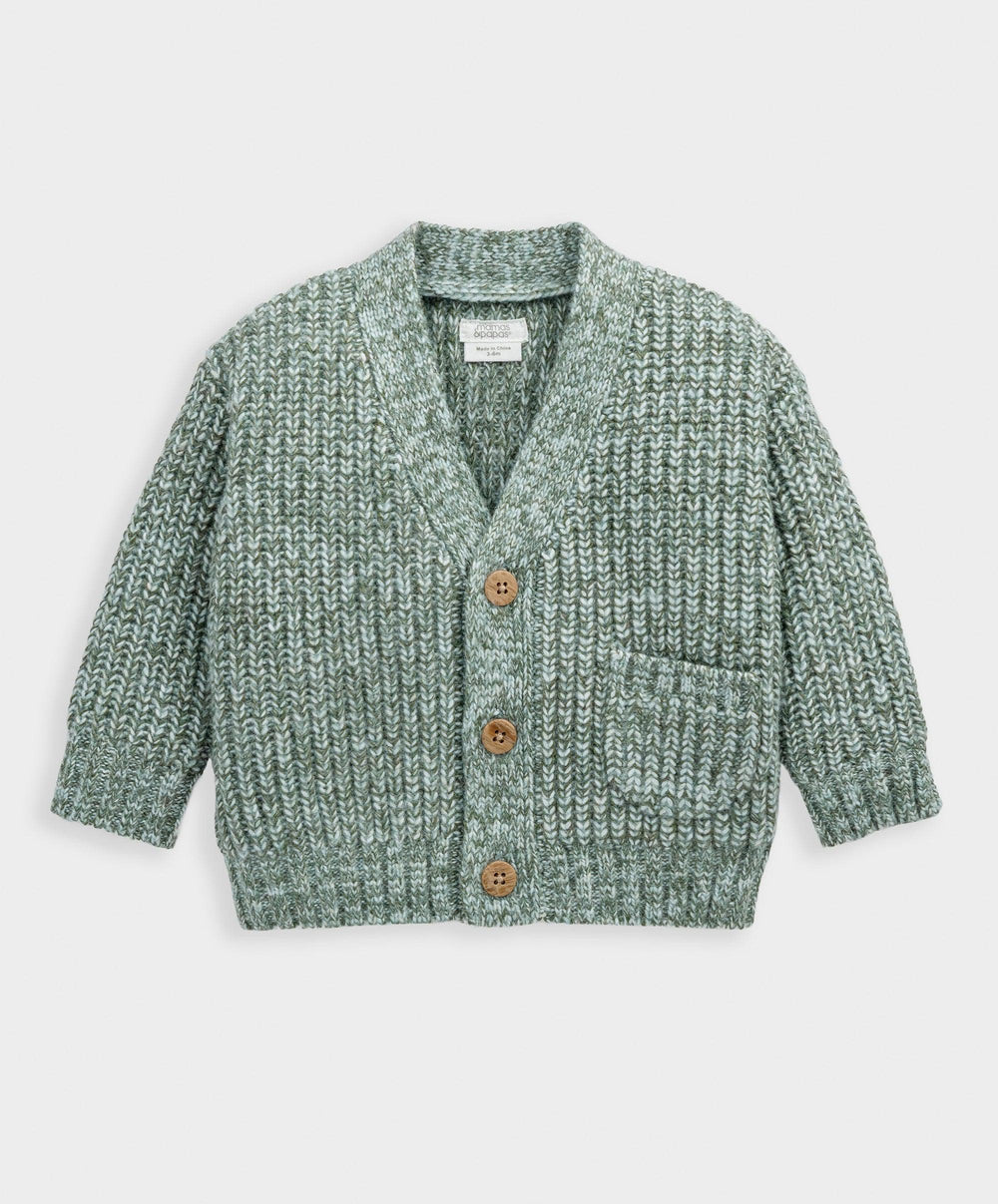 Mamas &amp; Papas Jumpers &amp; Knitwear Grey Cable Knit Cardigan