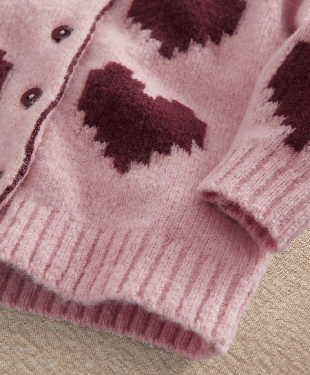 Mamas &amp; Papas Jumpers &amp; Knitwear Heart Cardigan