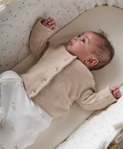 Mamas & Papas Jumpers & Knitwear Knitted Cardigan - Cappuccino