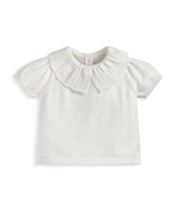 Mamas & Papas Jumpers & Knitwear Knitted White Top