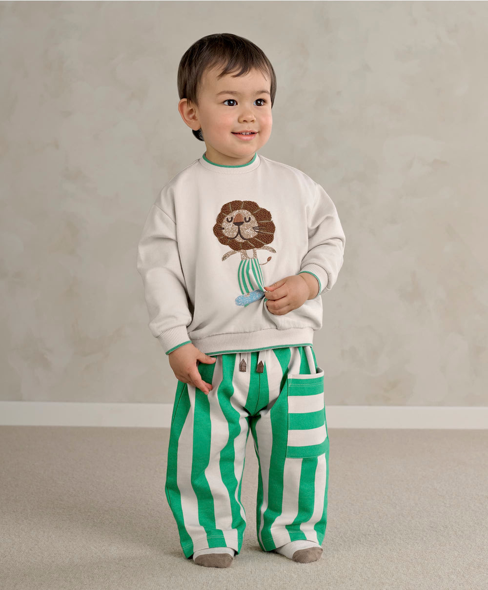 Mamas &amp; Papas Jumpers &amp; Knitwear Lion Boucle Sweatshirt