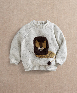 Mamas & Papas Jumpers & Knitwear Lion Knitted Jumper