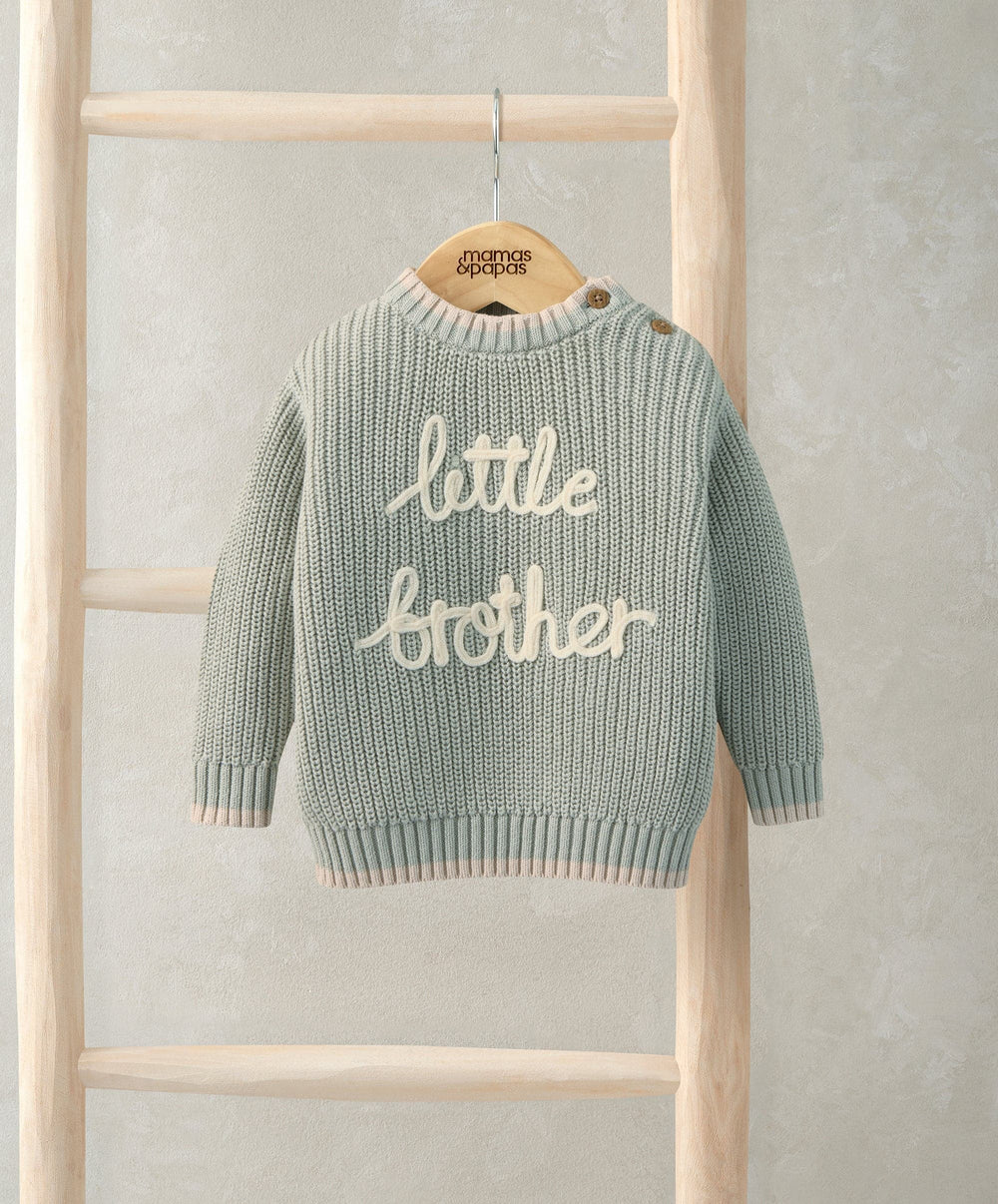 Mamas &amp; Papas Jumpers &amp; Knitwear Little Brother Jumper