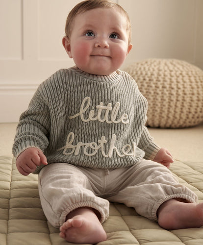 Mamas & Papas Jumpers & Knitwear Little Brother Jumper