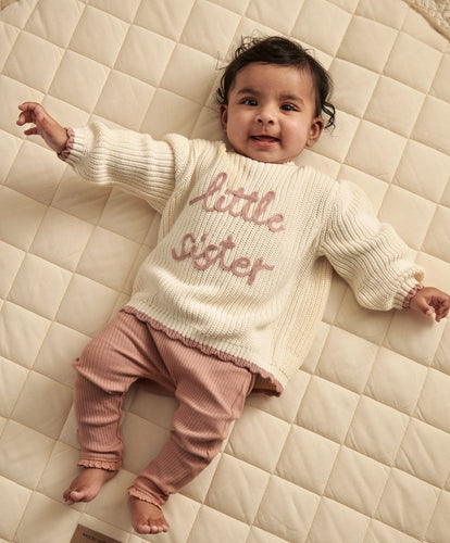Mamas & Papas Jumpers & Knitwear Little Sister Jumper