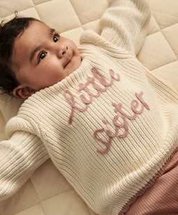 Mamas & Papas Jumpers & Knitwear Little Sister Jumper