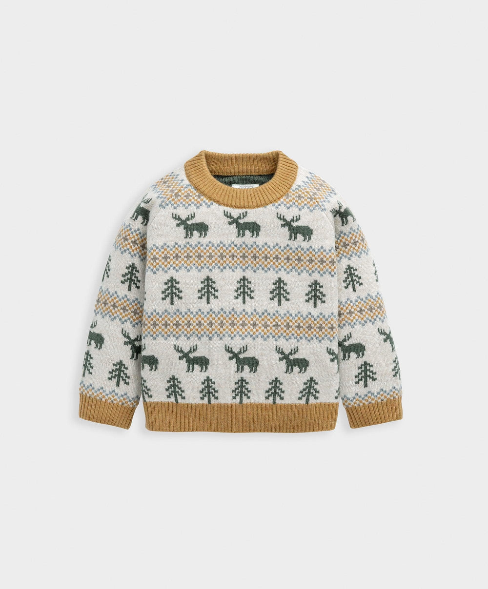 Mamas &amp; Papas Jumpers &amp; Knitwear Moose Knitted Jumper