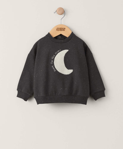 Mamas & Papas Jumpers & Knitwear Printed Sweatshirt - Grey