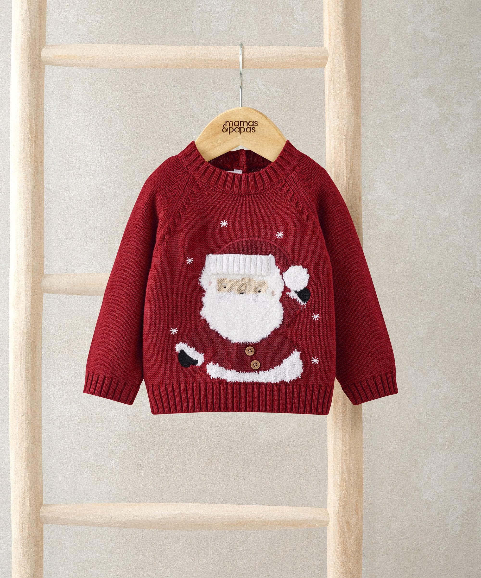 Santa Christmas Jumper – Mamas Papas UK - Main Image