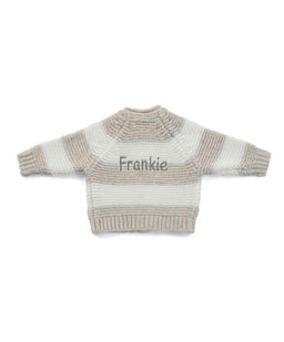 Mamas & Papas Jumpers & Knitwear Stripe Cardigan - Cream
