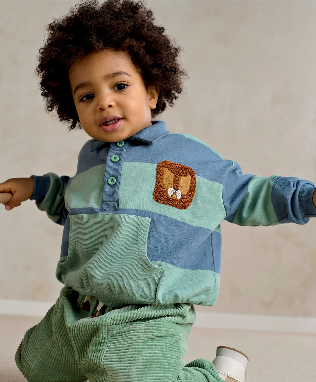 Mamas & Papas Jumpers & Knitwear Stripe Sweatshirt