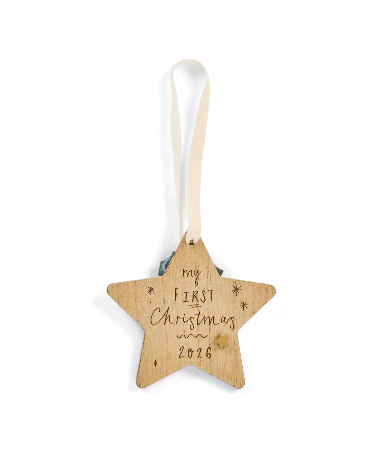 Mamas & Papas Keepsake Gifts Hanging Dec - Wish 2026  Engravable/Personalisable