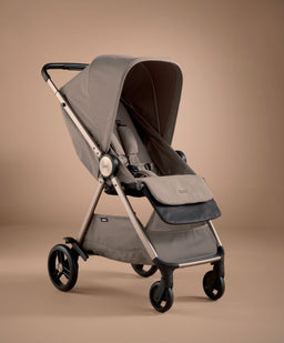 Libro Stroller Bundle with Quilted Memory Foam Liner (2 Piece)– Oyster/Graphite
