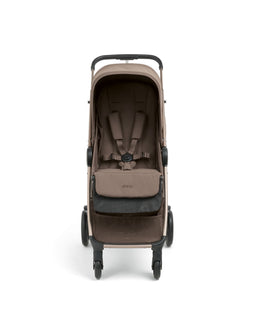 Libro Stroller Bundle with Quilted Memory Foam Liner (2 Piece)– Oyster/Graphite