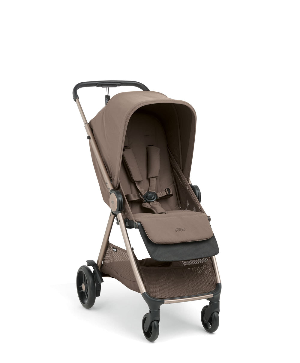 Libro Stroller Bundle with Quilted Memory Foam Liner (2 Piece)– Oyster/Graphite