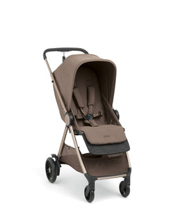 Libro Stroller Bundle with Quilted Memory Foam Liner (2 Piece)– Oyster/Graphite