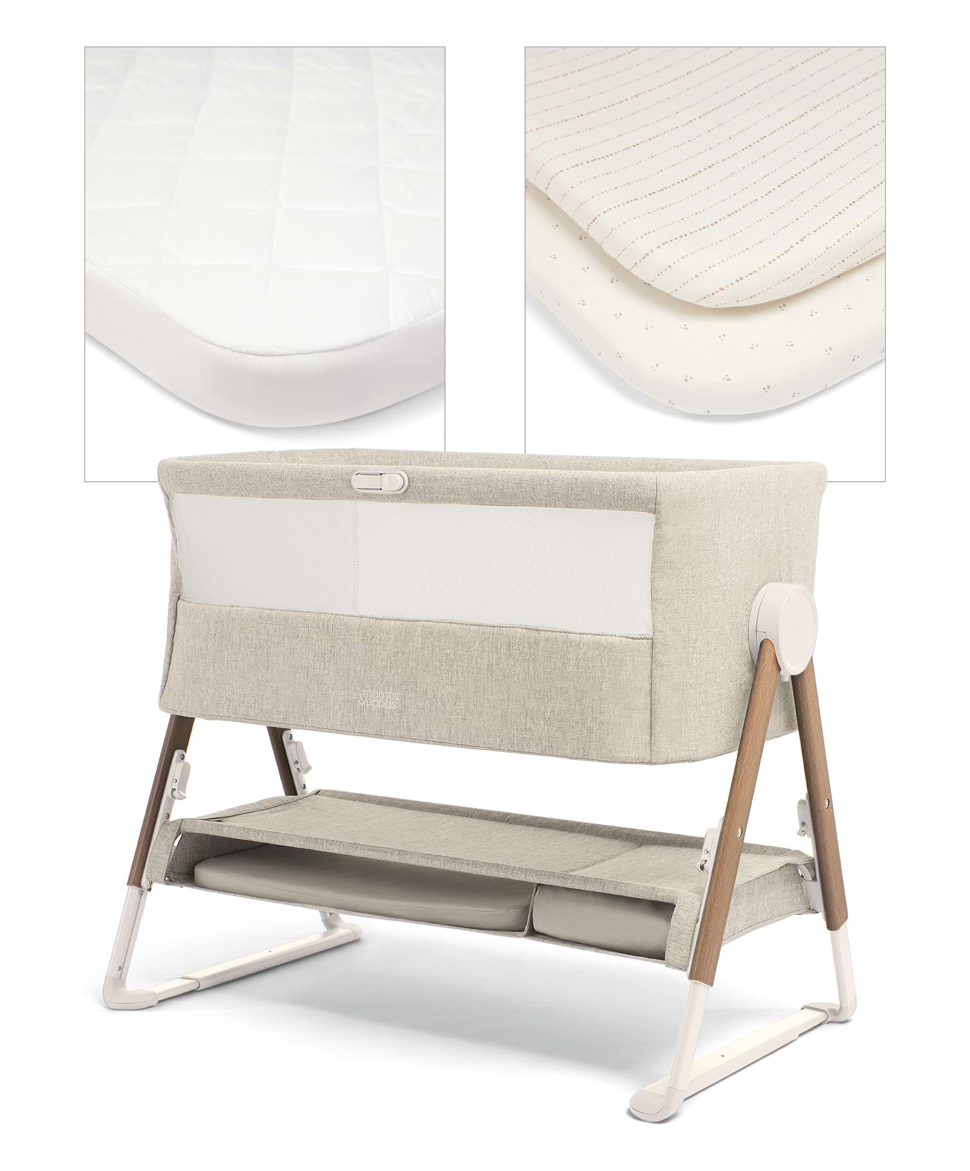 Bedside Cribs Co-sleeper Next To Me Cots – Mamas Papas UK